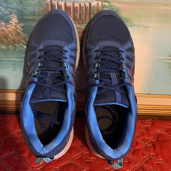 ASICS Gel-Venture 7 Running Shoes Blue Pink Womens Sz 11 - Picture 10 of 10